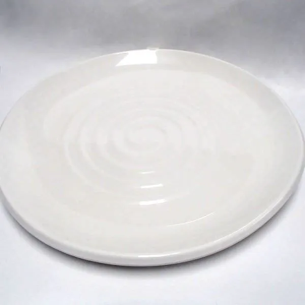Melamine round pattern platter